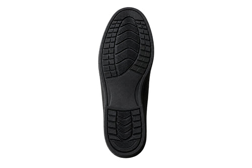 KZ Apparels black leather loafers – rubber outsole